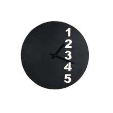 Mayco 2019 Living Room Modern Decorative Round Frame Black Handmade Wall Clock